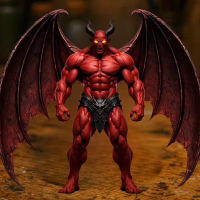 Chúa Tể Quỷ Infernal — Tượng Vệ Thần Địa Ngục Có Cánh