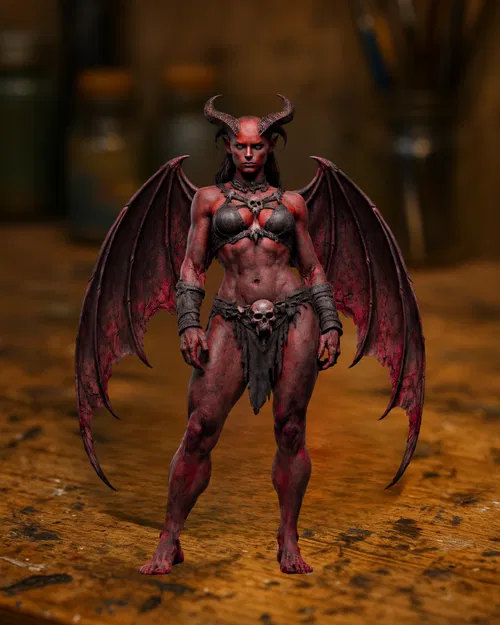 Succubus Queen — Nữ Quỷ Dục Vọng Bóng Tối Có Cánh - Image 1