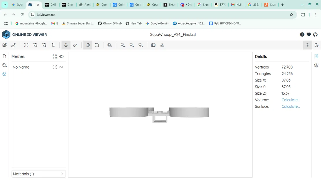 Khung a air65 frame (75mm Whoop) – Supa-Whoop V24 nâng cấp - Image 2