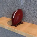 Bóng bầu dục Mỹ (American Football) – model 3D kích thước chuẩn - Thumbnail 1