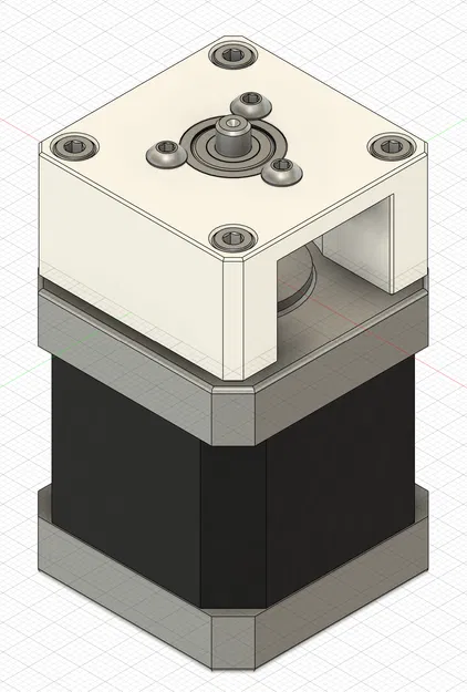 Housing Double Shear cho NEMA 17 (F695 Bearing) - Image 2