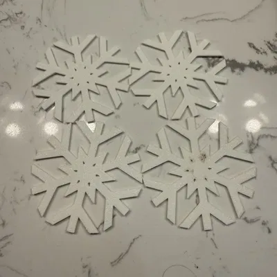 Lót Ly Bông Tuyết (Thời Gian In 15 Phút)