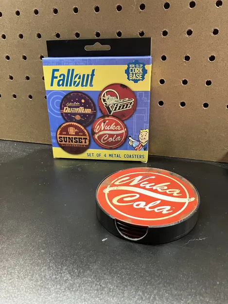 Giá đựng lót ly Fallout (Fallout Coaster Holder) - Image 1
