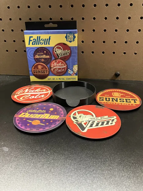 Giá đựng lót ly Fallout (Fallout Coaster Holder) - Image 3