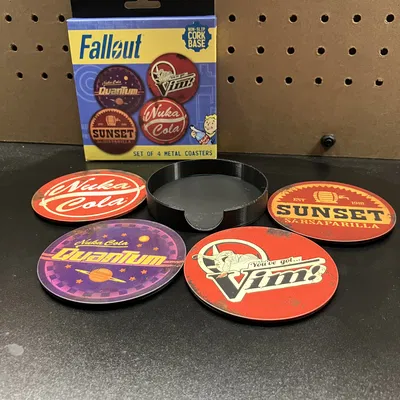 Giá đựng lót ly Fallout (Fallout Coaster Holder)