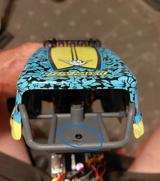 HPI Mini King Flux Ford Bronco Big Kahuna 4400 - Khoang pin lớn hơn - Image 4