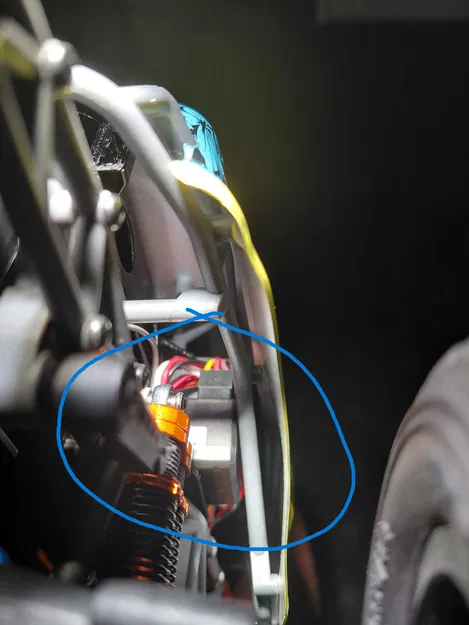 HPI Mini King Flux Ford Bronco Big Kahuna 4400 - Khoang pin lớn hơn - Image 7