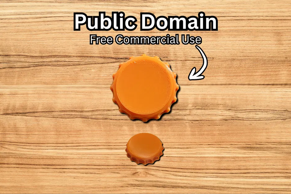 Nắp chai trơn (Plain Bottle Cap) - Image 1