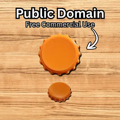 Nắp chai trơn (Plain Bottle Cap)