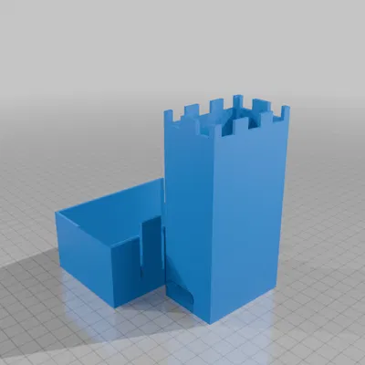 Tháp Đổ Xúc Xắc Gấp Gọn (Folding Dice Tower)