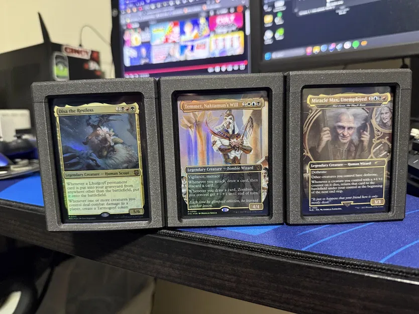 Hộp Deck Commander MTG Nam Châm, Cửa Sổ Toploader Trưng Commander - Image 3