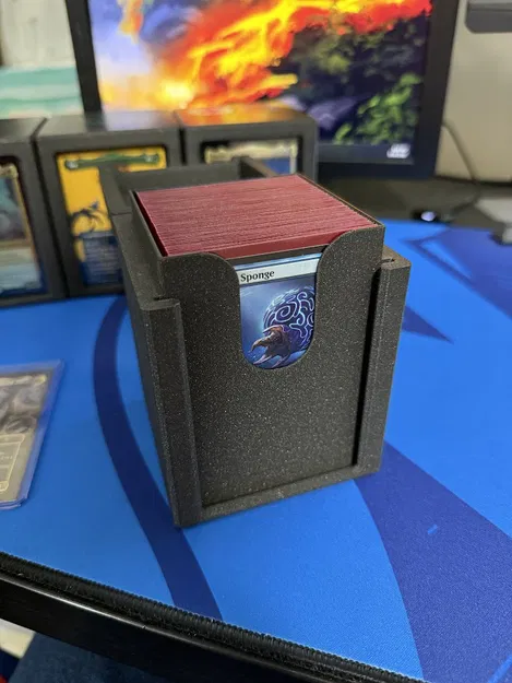 Hộp Deck Commander MTG Nam Châm, Cửa Sổ Toploader Trưng Commander - Image 4