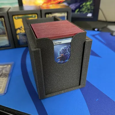 Hộp Deck Commander MTG Nam Châm, Cửa Sổ Toploader Trưng Commander