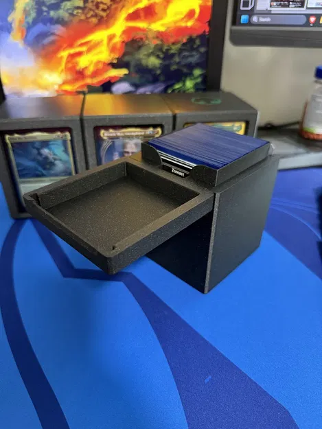 Hộp Deck Commander MTG Nam Châm, Cửa Sổ Toploader Trưng Commander - Image 5