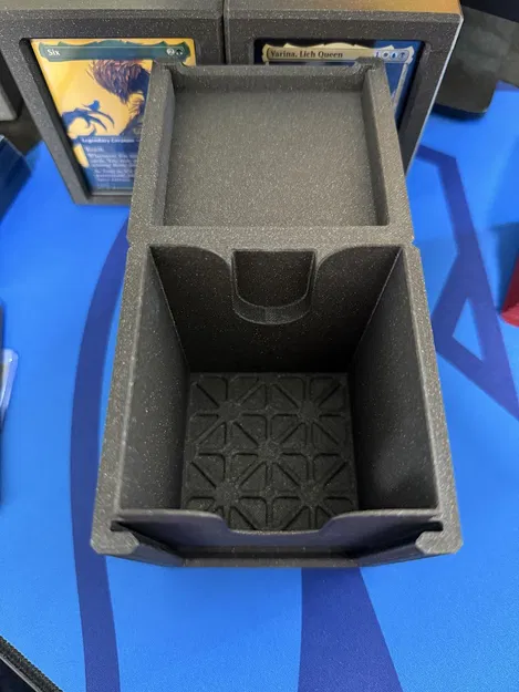 Hộp Deck Commander MTG Nam Châm, Cửa Sổ Toploader Trưng Commander - Image 8