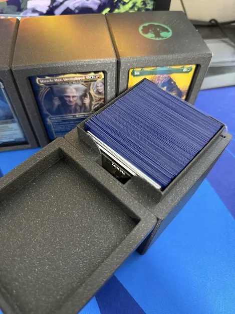 Hộp Deck Commander MTG Nam Châm, Cửa Sổ Toploader Trưng Commander - Image 9