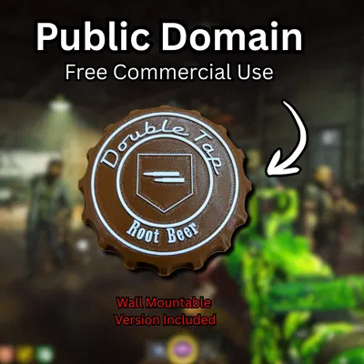 Trưng bày nắp chai Double Tap Root Beer (COD) – Call of Duty Zombies