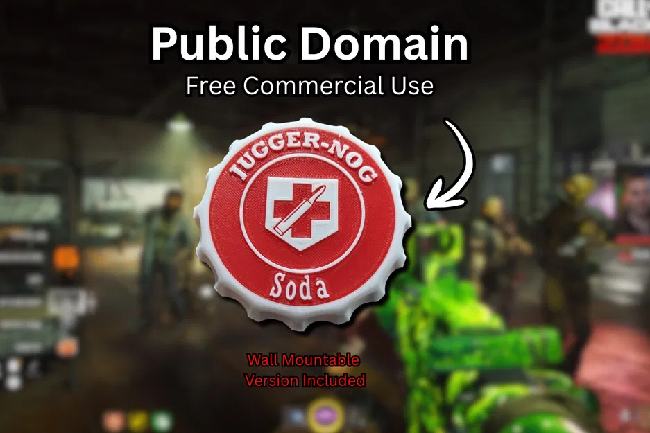 Trưng bày nắp chai soda Jugger-Nog (Jugger-Nog Soda Bottle Cap Display) - Image 1