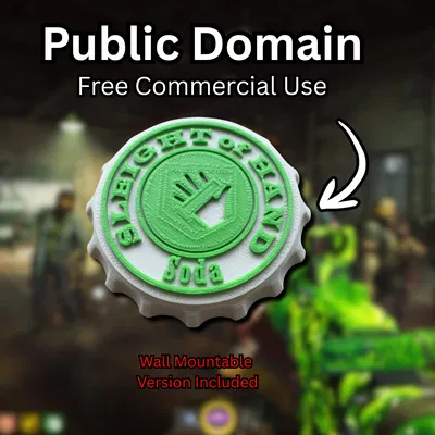 Trưng Bày Nắp Chai Soda Sleight of Hand (Call of Duty Zombies)