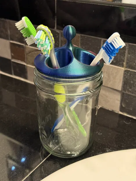 Giá Đỡ Bàn Chải Đánh Răng 4 Lỗ - Image 1