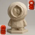 Lowpoly Kenny McCormick (South Park) - Tượng 3D - Thumbnail 1