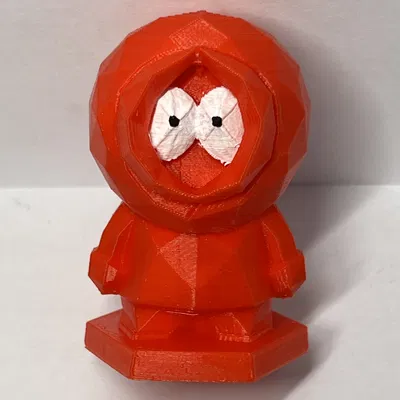 Lowpoly Kenny McCormick (South Park) - Tượng 3D