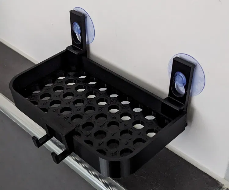 Khay để đồ trong phòng tắm du lịch (Travel shower tray v2) - Image 3