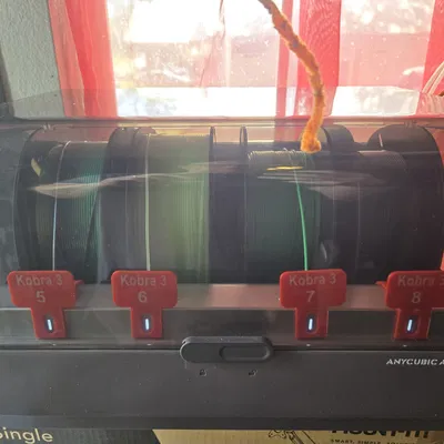 Nhãn Slot Anycubic Kobra S1 Ace Pro 1-8 (.3mf, 2 màu)