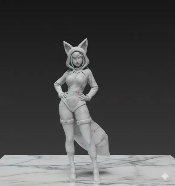 Cô gái sexy trong bộ trang phục cáo 2 - Image 1