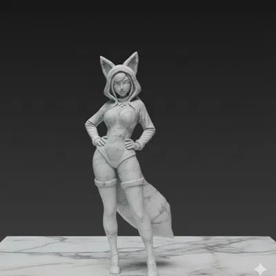 Cô gái sexy trong bộ trang phục cáo 2