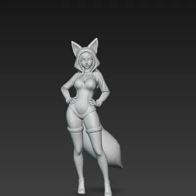 Cô gái sexy trong bộ trang phục cáo 2