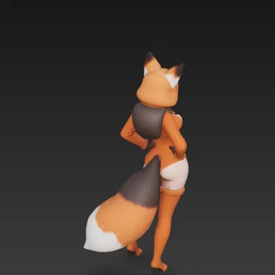 Cô gái sexy trong bộ trang phục cáo 2