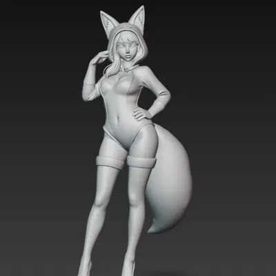 Cô gái sexy trong bộ đồ cáo 3