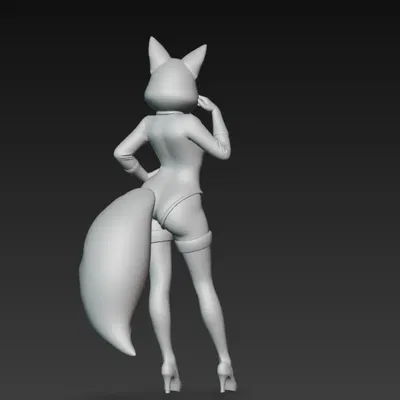 Cô gái sexy trong bộ đồ cáo 3