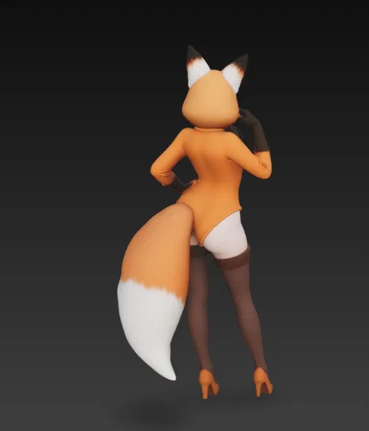 Cô gái sexy trong bộ đồ cáo 3 - Image 4