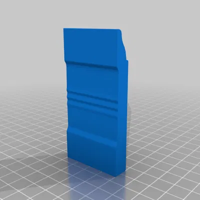 Phào chân tường Colonial 7/16" x 3.25"