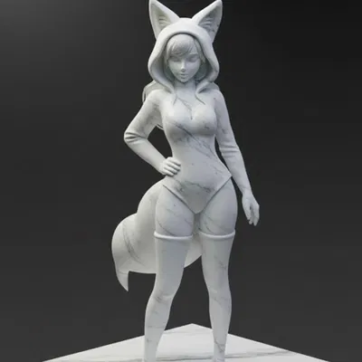 Cô gái sexy trong trang phục cáo 4