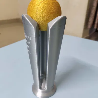 Cúp Turf Cup (2 phần) + Top bóng tennis | Thân chính không cần supports