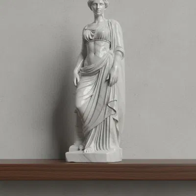 Tượng cô gái trẻ xinh đẹp phong cách Hy Lạp 2
