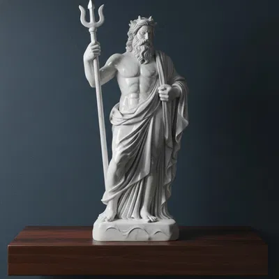 Tượng Poseidon – Vị thần của biển cả