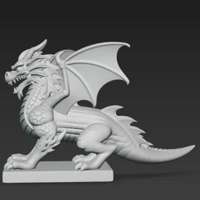 Tượng Rồng Giận Dữ 3