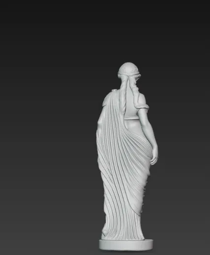 Tượng cô gái trẻ xinh đẹp phong cách Hy Lạp - Image 2