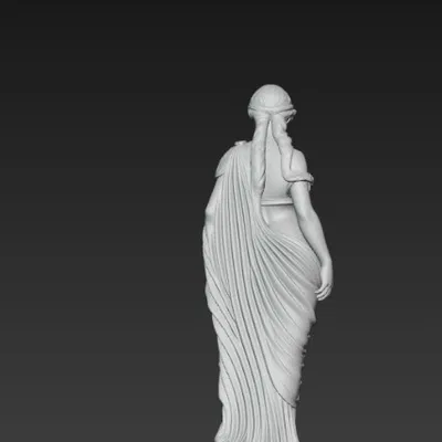 Tượng cô gái trẻ xinh đẹp phong cách Hy Lạp