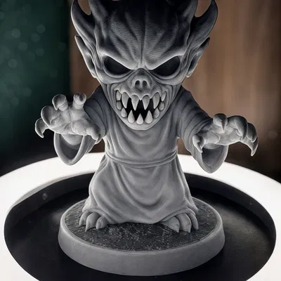 Mô hình Chibi Quỷ Kinh Dị – Quái Vật Dễ Thương In 3D