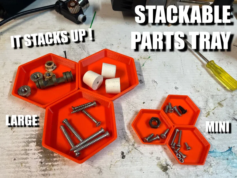 Khay Đựng Linh Kiện Xếp Chồng (Stackable Parts Tray) - Image 1