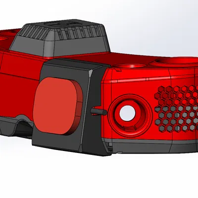 Ngàm gắn HDZero Echo patch cho HDZero Goggles