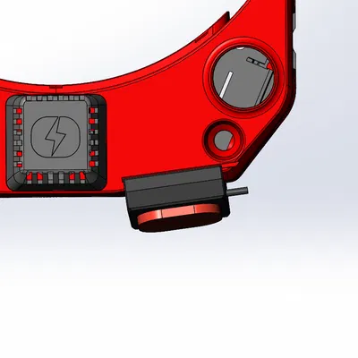 Ngàm gắn HDZero Echo patch cho HDZero Goggles