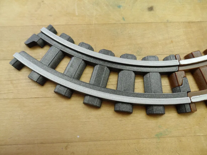 Khúc Cong Thay Thế Đường Ray Lincoln Log - Image 1