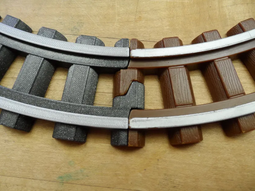 Khúc Cong Thay Thế Đường Ray Lincoln Log - Image 3