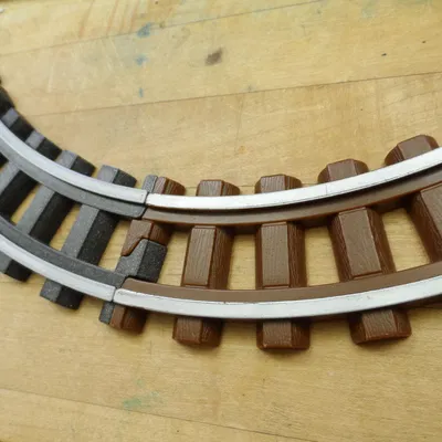 Khúc Cong Thay Thế Đường Ray Lincoln Log